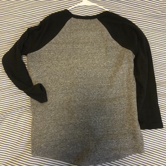 Marine Layer Colorblock Raglan Sleeve Baseball T-Shirt (Women's M) - Picture 4 of 4